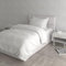 Set Copripiumino 100% Cotone Natural Color, Made in Italy - Parure Copri Piumino - Sacco Piumone 150x200 cm con Doppia Patella e Federa Cuscino, Singolo, Bianco/Bianco