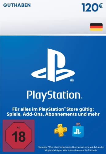 120€ PlayStation Store Guthaben | PSN Deutsches Konto [Code per Email]