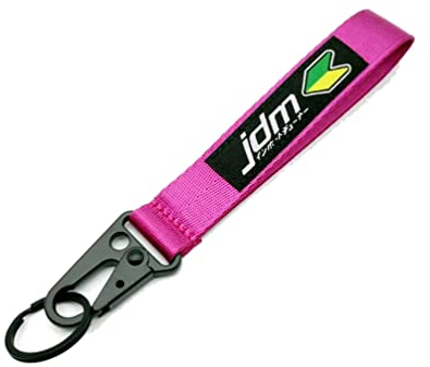 Streetculture JDM Performance - Nylon Jet Tag Schlüsselanhänger - Auto Garage Custom Car Accessories Zubehör Lanyard Schlüsselband Motorsport Japan Keychain