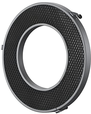 Godox R200-HC20 20 ° schwarz Blitz Ringblitzkopf Wabengitter aus Metall für Godox R200 Ringblitzkopf Kamerablitzzubehör