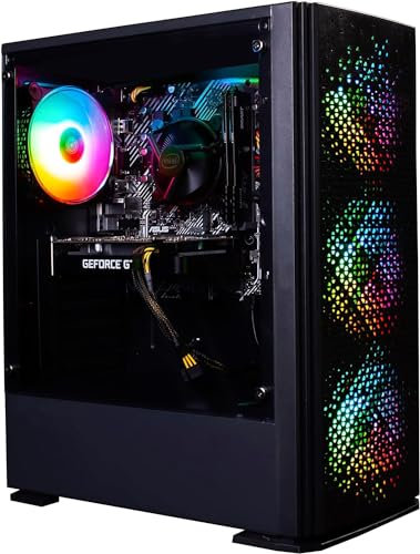 Veno Scorp Gaming PC Desktop Computer: i7-3770 3.90Ghz - 16GB RAM - GTX 1050 Ti 4GB - 256GB SSD - 1TB HDD - 500W 80+ PSU - Vortex ARGB CASE - WIFI - Windows 11