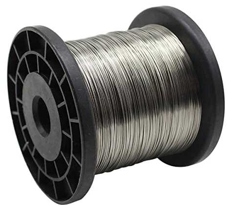 BWEL 100m Edelstahldraht, Weicher Draht, Einsträngiger Gebündelter Draht, 0,1mm Bis 0,6mm Durchmesser, 100m Länge for Kunsthandwerk, Bildhauerei, Bindedraht, Bonsai-Pflanze (Color : 0.6mm)