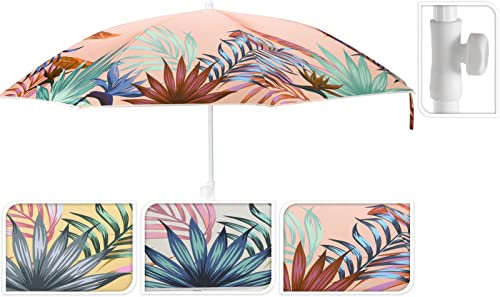 SOMBRILLA DE PLAYA ORIENTABLE Ø200cm MODELO ANIMAL PRINT COLORES SURTIDOS