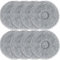 ANBOO 8 almohadillas de microfibra para Dreame L10s Ultra / L10 Ultra / L20 Ultra / L10s Pro Ultra / L10s Pro Ultra Heat / X40 Ultra Complete & Xiaomi X10+ / X20+ Robot Aspirador Mopptücher Accesorios
