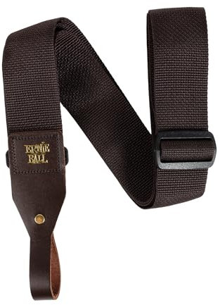 Ernie Ball Polypro Akustikgitarrengurt - Braun