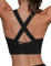 Migcaput BH Samen Set 1er & 3er Pack Bralette-BH aus Bio-Baumwolle, Bequem, Weich, Ohne Bügel,Bustier Damen Starker Halt Spaghettiträger Yoga Top für Damen schwarz XL