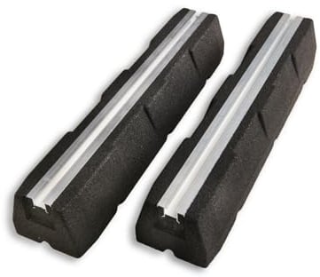 Idoneo Linea Set di 2 prese ammortizzanti, 600 mm, per aria condizionata e pompe di calore, console antivibrazione, piedini antivibrazione, 600 mm