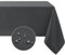 Softalker Tischdecke Mitteldecke 100x100 cm Abwaschbare Grau Outdoor Tischdecken Wasserabweisend und Fleckschutz Tischtuch Tischwäsche aus 210 GSM Polyester Tbale Cloth für Abendessen, Party, Festival