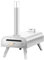 Forni for Pizza, Forno for Pizza a Pellet da 16 Pollici Forno for Pizza a Pellet, Forno for Pizza Portatile in Acciaio Inossidabile con Pietra for Pizza for Cucina da Giardino all'aperto(Package confi
