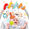 Kinderwagen Spielzeug Babyschale Spielzeug Babyspielzeug 0-6 Monate, Bauernhof Activity Spirale Baby Neugeborenen Spielzeug für Bett Laufstall Babyschale Autositz ab 0 3 6 9 12 Monaten Junge Mädchen