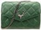 Alpenflüstern Trachtentasche Clutch Strasshirsch - Damen Handtasche, Schultertasche fürs Dirndl, Tasche zur Tracht, Dirndltasche mit Metallelemente (grün) DTA100
