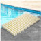 Pool-Ablaufgitter, flexible Deckkanal-Ablaufabdeckung, rutschfester Kunststoff-Schutzfilter für Straße, Einfahrten, Terrasse, Beige, 20 x 100 cm