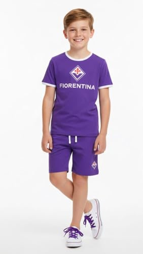 ACF Fiorentina set tshirt e pantaloncini kid