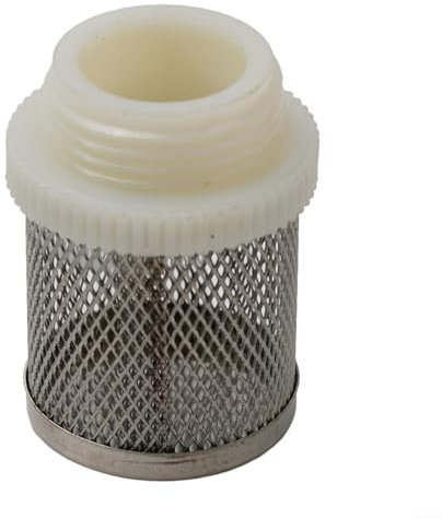 Pompa in acciaio inox con filtro a ventosa per pioggia da 3/4 di pollice, cestino per tubo da giardino, per stoccaggio dell'acqua, barili di pioggia, attrezzatura per irrigazione del prato (3/4)