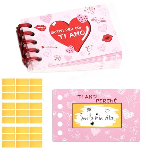 KATIMI 29 Stück Adventskalender Love Rubbelkarten-Set, Valentinstagsgeschenk mit 27 personalisierten Rubbelkarten, Geschenk für Freund und Freundin, DIY-Jubiläumsgeschenk für Sie und Ihn