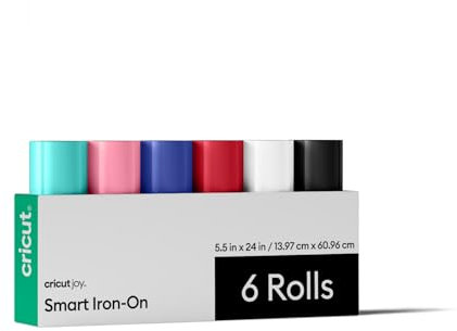 Cricut Smart Iron-on - Sampler - 5.5 in x 24 in (6)