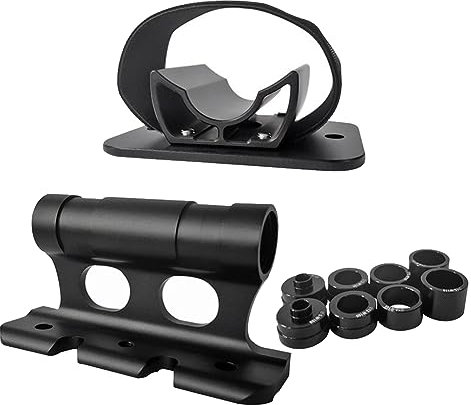 Oiqippnbv Bike Fork Mount Aluminium Alloy Bicycle Fork Mount Truck Block Car Roof Rack Carrier Quick Release Thru Axle Fitments