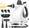 Limpiador a vapor, 1050 W 11 accesorios Steam Cleaner, limpiador de vapor para tapicería, alfombras, ranuras para azulejos, juguetes y asientos de coche