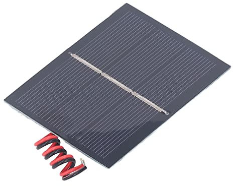 Qcwwy Mini Solar Panel Kit, Portable, Efficient Charger for Solar Toys, Office, and Home, with Plate Material for Easy Installation