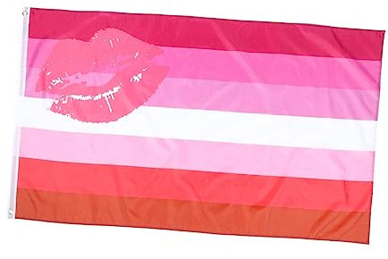 3 Pezzi Lesbica per Pride e Decorazioni Esterne Resistente per Festival