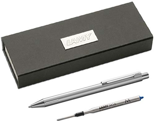 Lamy econ Kugelschreiber 240 (Mit Ersatzmine und Geschenketui, Edelstahl)