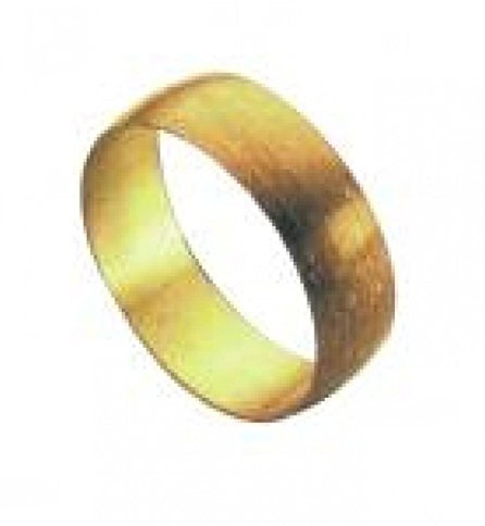 22mm Brass Olive - Pack of 10