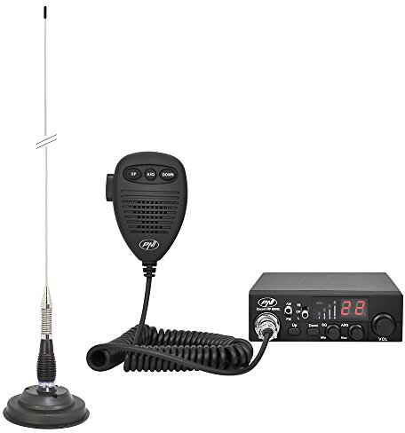 PNI, CB Radio Escort HP 8000L ASQ + Antena CB Ml100