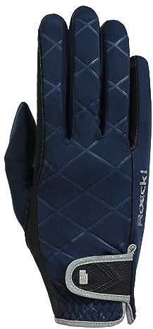 Roeckl Sports equestrian gloves JULIA, ladies winter riding glove, nightblue 8