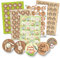 Logbuch-Verlag 131 Ostersticker SET kleine Osteraufkleber Osterhase Ostern Aufkleber Verpackung Ostergeschenke