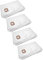 vhbw 20x Sacs compatible avec Kärcher NT 27/1 Me Advanced aspirateur - microfibres non tissées, volume de 30l, 33cm x 27cm, blanc