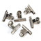 10 Stück kleine Verschlussclips Metall | 30mm Tüten Clips | Brief Klammern aus Edelstahl mit starker Federkraft | Lebensmittelbeutel Verschlussklammern | Metallklemmen für EIN luftdichtes Abschließen