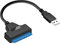Naisidier Câble Sata 3 adaptateur Sata vers USB 6 Gbit/s pour disque dur externe SSD HDD 2,5 pouces 22 broches, USB 2.0, 20 cm
