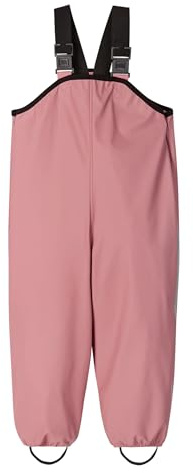 Reima - Lammikko Regenhose für Kinder Wasserdicht - Strapazierfähige Matschhose Jungen und Mädchen mit verstellbaren Hosenträgern, elastischen Beinabschlüssen und reflektierenden Details