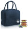 LWMTT Bolsa Termica Porta Alimentos,Nevera Portatil Pequeña Antifugas,Lunch Box Impermeable, Hermética e Isotérmica, Porta Fiambrera de Gran Capacidad,Bolsa Térmica para Almuerzo, Oficina (Azul)