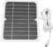 Fockety 5W 5V Solar Panel for Outdoor Camera, for Ring Security Camera, Solar Charger for Blink Floodlight Camera, IP65 Waterproof Solar Power for Arlo Home Security System, Spotlight Cam