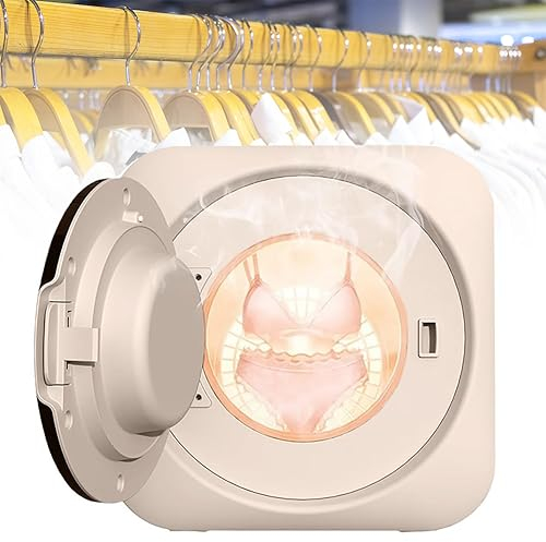Mini lavadora y secadora de 170 W, lavadora y secadora completamente automática de 3,5 L, secadora compacta de bajo ruido para apartamento, hogar, dormitorio para colgar en la pared desktop