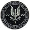 Zcketo 1 Stück 3D PVC Gummi SAS Special Air Service Patch, Heavy Duty und Solid Material, Hooked Backing Tactical SAS Emblem Patch für Kleidung Tasche Rucksack Uniform Weste Kleidung Biker Reisen
