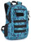 HUNTVP 12L Mini Rucksack Taktisch Wanderrucksack Molle Schultasche Wasserdicht Daypack Militärisch Schulrucksack Studenttasche Unitasche Sporttasche für Herren Damen Outdoor (12L-Blau)