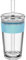KeepCup Longplay Eiskaffeebecher aus doppelwandigem Glas mit Deckel und Strohhalm, 454 ml, Wolke