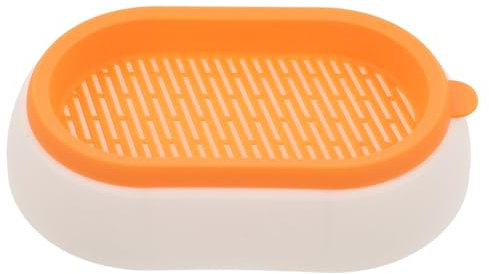 BCOATH Katzengras -anbaubox Erdloser Katzengras-pflanzbehälter Mit Oberer Zum Halten Und Unterer Zum Wasserspeichern Praktisch Für Haustiergras-anzucht