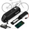 Ebike Batterie 36V 17.5AH, Hailong Ebike Akku mit USB-Port, Ladegerät, 5-Pin Grundplatte & A Grade-Zelle für 750W 500W 350W 250W 200W Elektrofahrrad Pedelec, Lithium-Ionen-Batterie (36V 17.5AH 5 Pin)