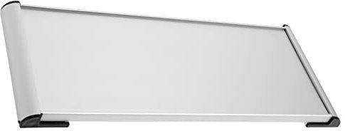 TOGEVAL Aluminum Alloy Door Plate Name Plate for Doors Blank Office Nameplate for Wall Meeting Identifier