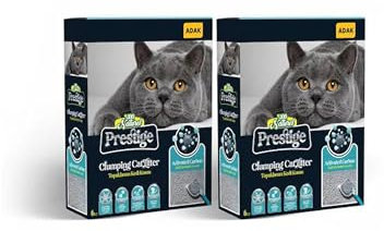 Prestige Katzenstreu mit Active Carbon Formel 6 Liter (2X 6 Liter)