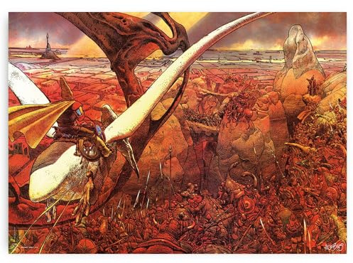 Moebius Arzak Sammelposter, Armee, 70 x 50 cm