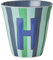 Rice Melmain Becher Medium - Buchstabe H - Kinderbecher Campingbecher Campnggeschirr Trinkbecher Melamingeschirr Bruchsicher BPA-Frei 250ml
