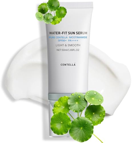 Centella Sunscreen SPF 50 PA++++, Lightweight Daily Sun Cream with Centella Asiatica, Hydrating and Soothing Formula for All Skin Types, 50ml