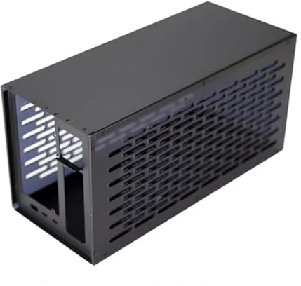 Fangxuee Carcasa ATX TH3P4G3 para GPU Compatible con TH3P4G3, Compatible con Portátiles, Tarjeta Gráfica y Fuente de Alimentación ATX.