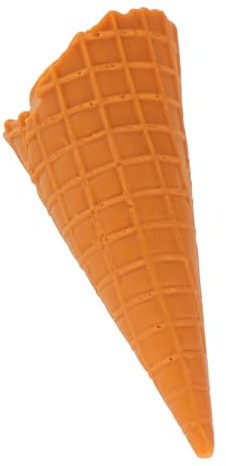 ORFOFE Realistische Eistüte aus PVC als Leeres Eiswaffelmodell mit Gefälschten Eistüten für Fotografie Requisiten und Küchen Dekoration Exquisit Gefertigt als Eiswaffel Simulation