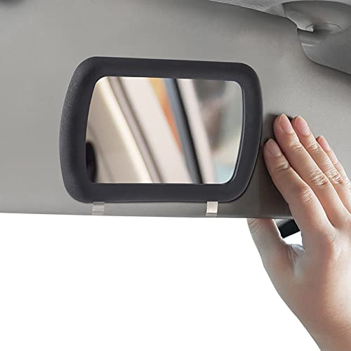 Car Sun Visor mirror– Universaal Sunshade mirrorVisor, Aanti-UV & Anti-Glare Car Visor Shield | long lasting Multifunctional clip-onAutomobile Vanity mirrorfor Day & Night Driving Protection