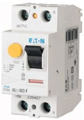 Eaton 187450 FI-Interrupteur, 40 A, Lot de 2, 30 mA, type G/F